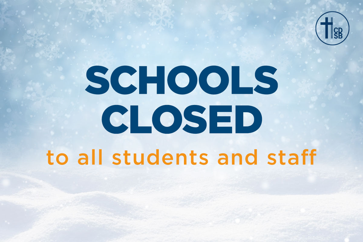 HCDSB Virtual Elementary School January 18 2022 All Schools Closed 